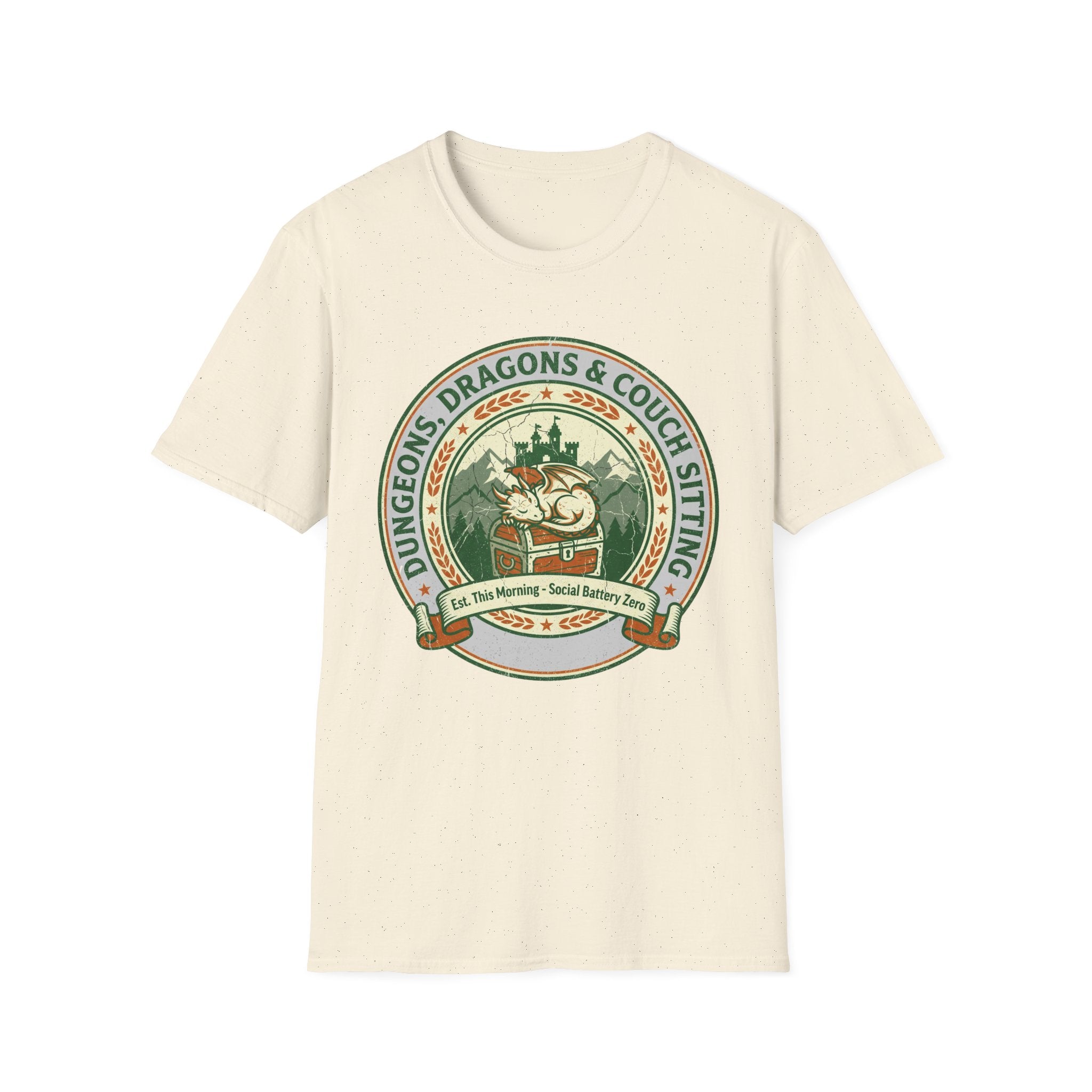 Dungeons, Dragons, & Couch Sitting T-Shirt