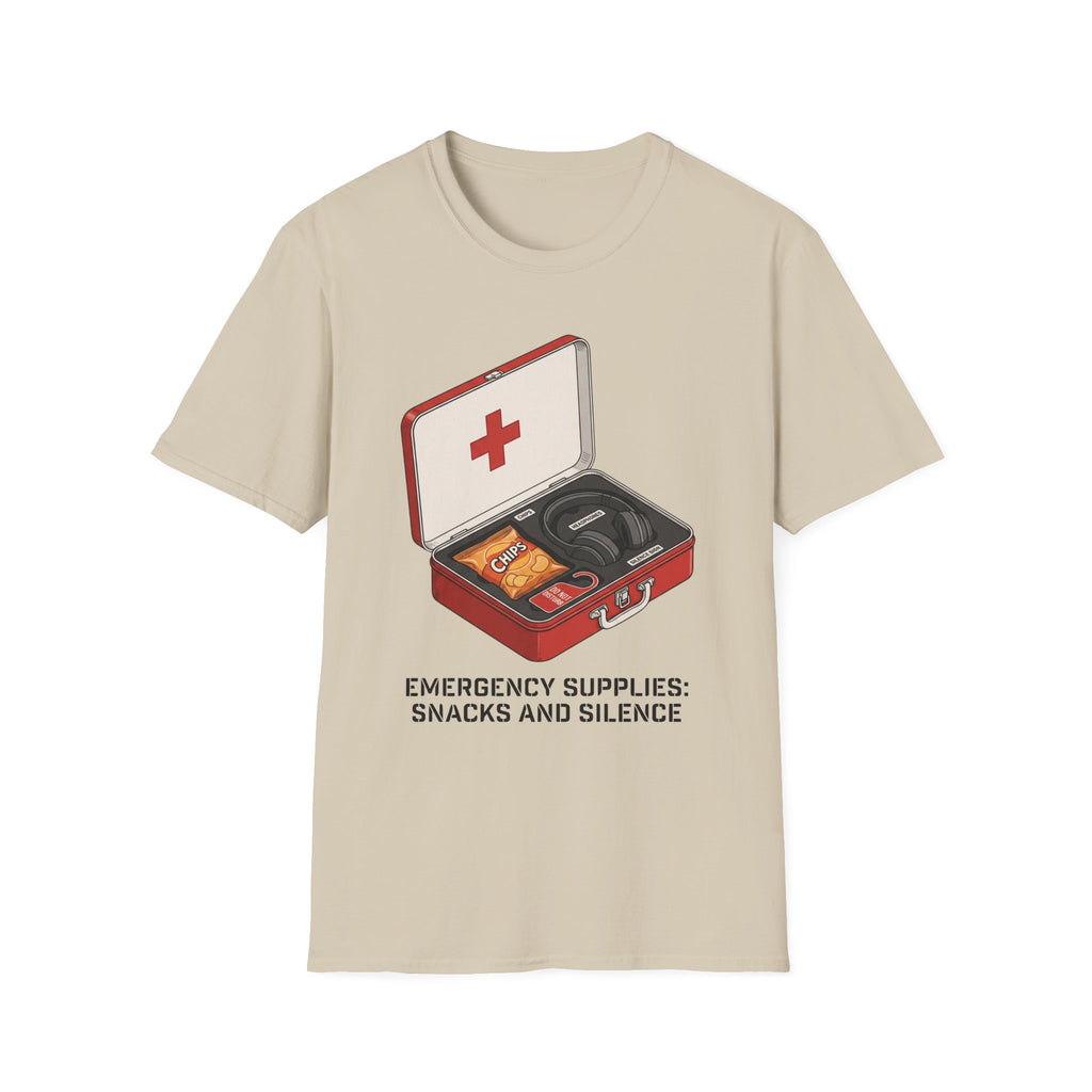 Snacks and Silence T-Shirt