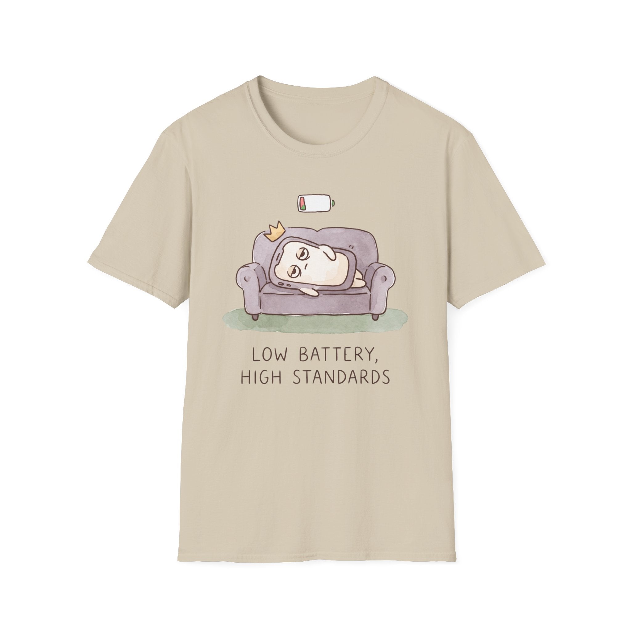 Low Battery, High Standards T-Shirt