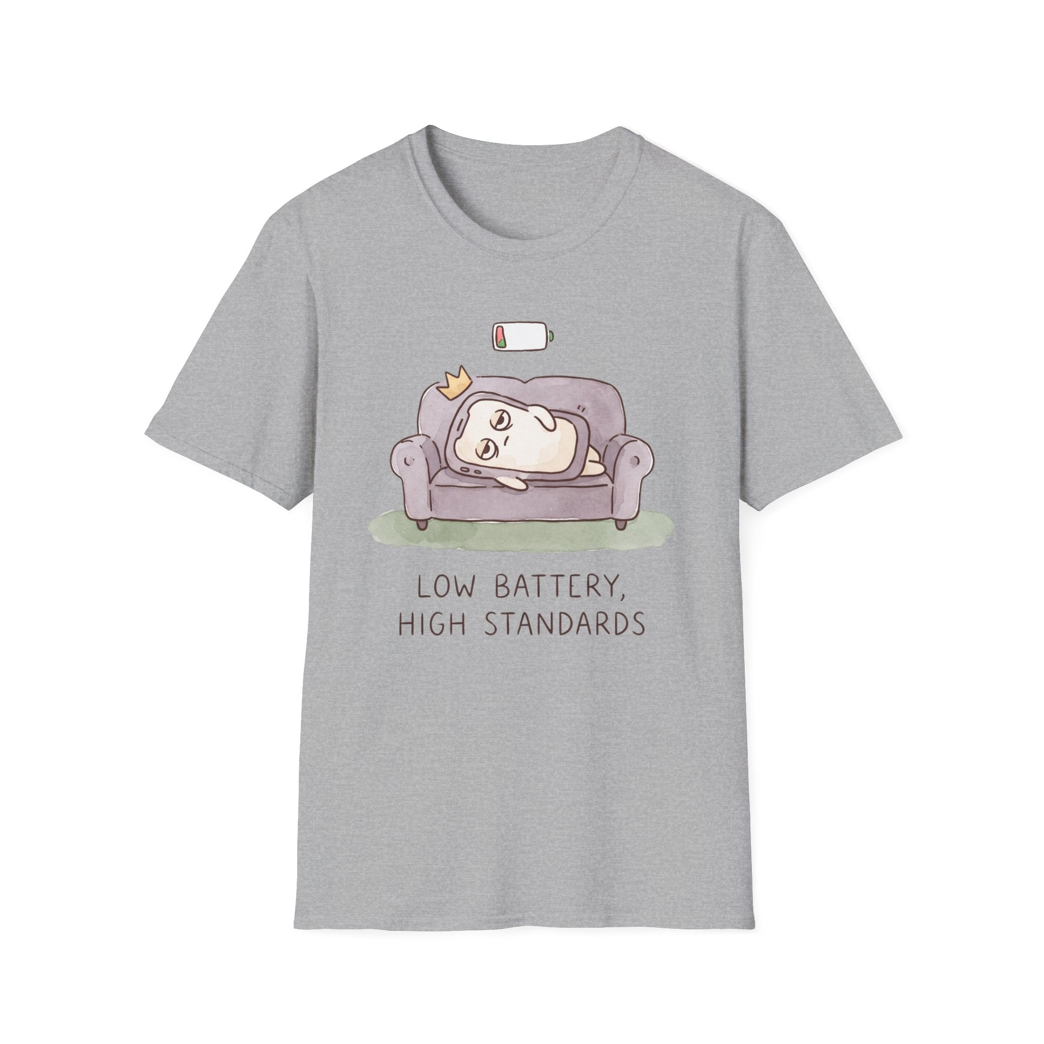 Low Battery, High Standards T-Shirt