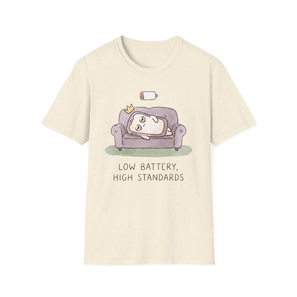 Low Battery, High Standards T-Shirt