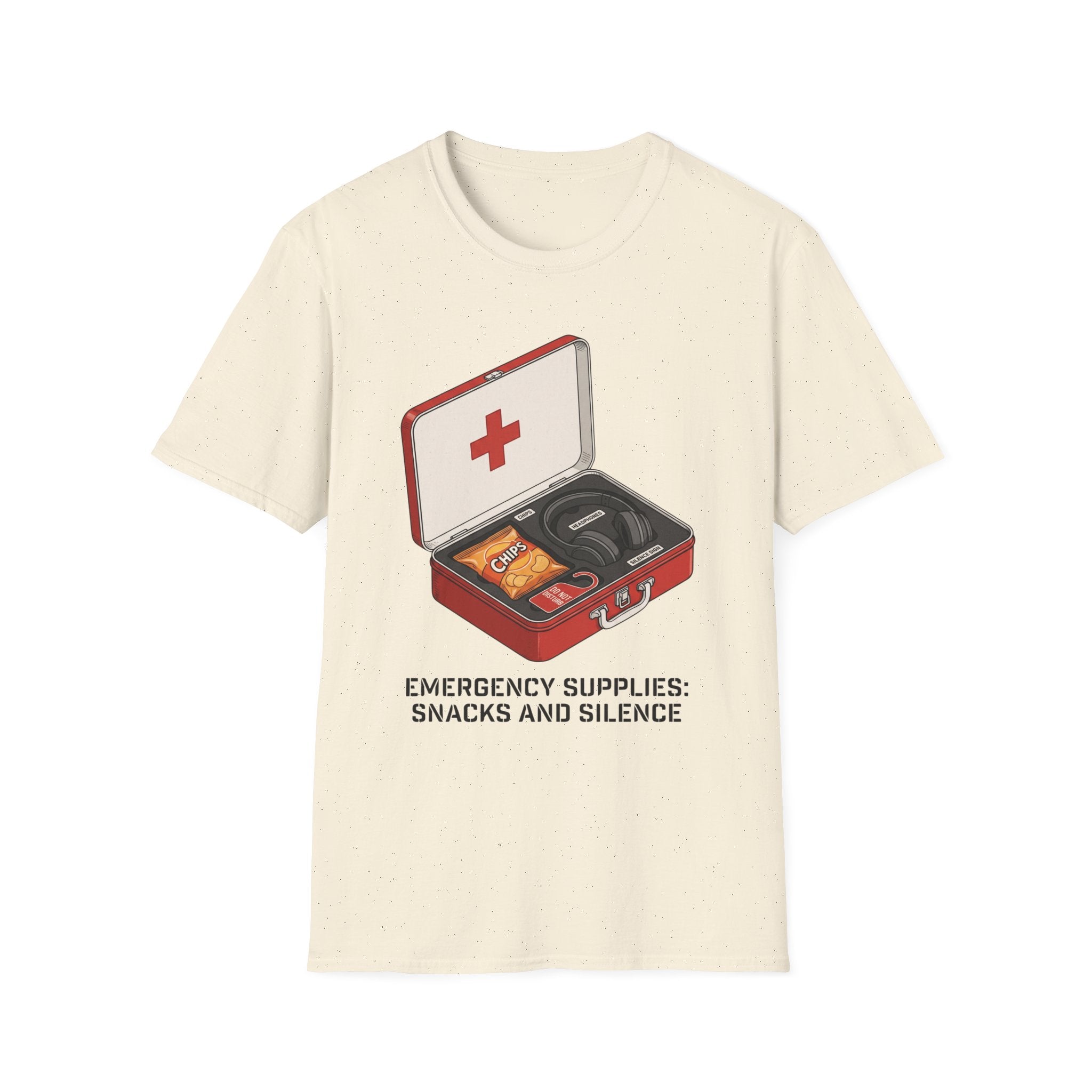 Snacks and Silence T-Shirt