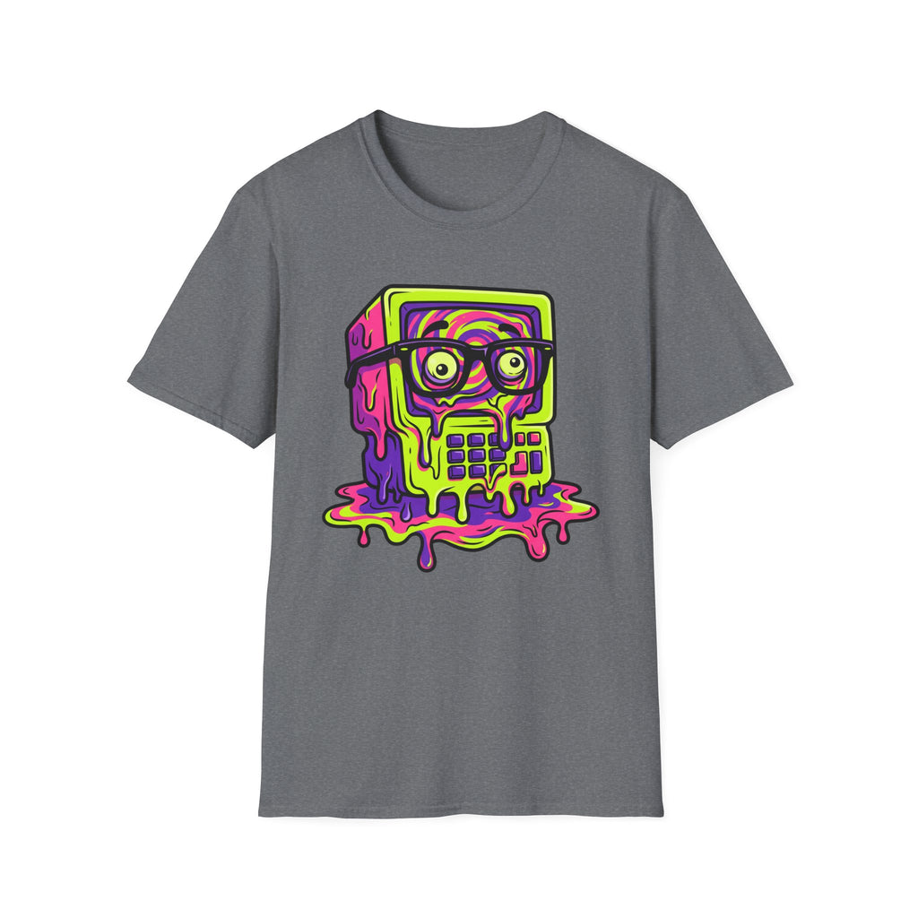 Neon Retro Nerd  T-Shirt