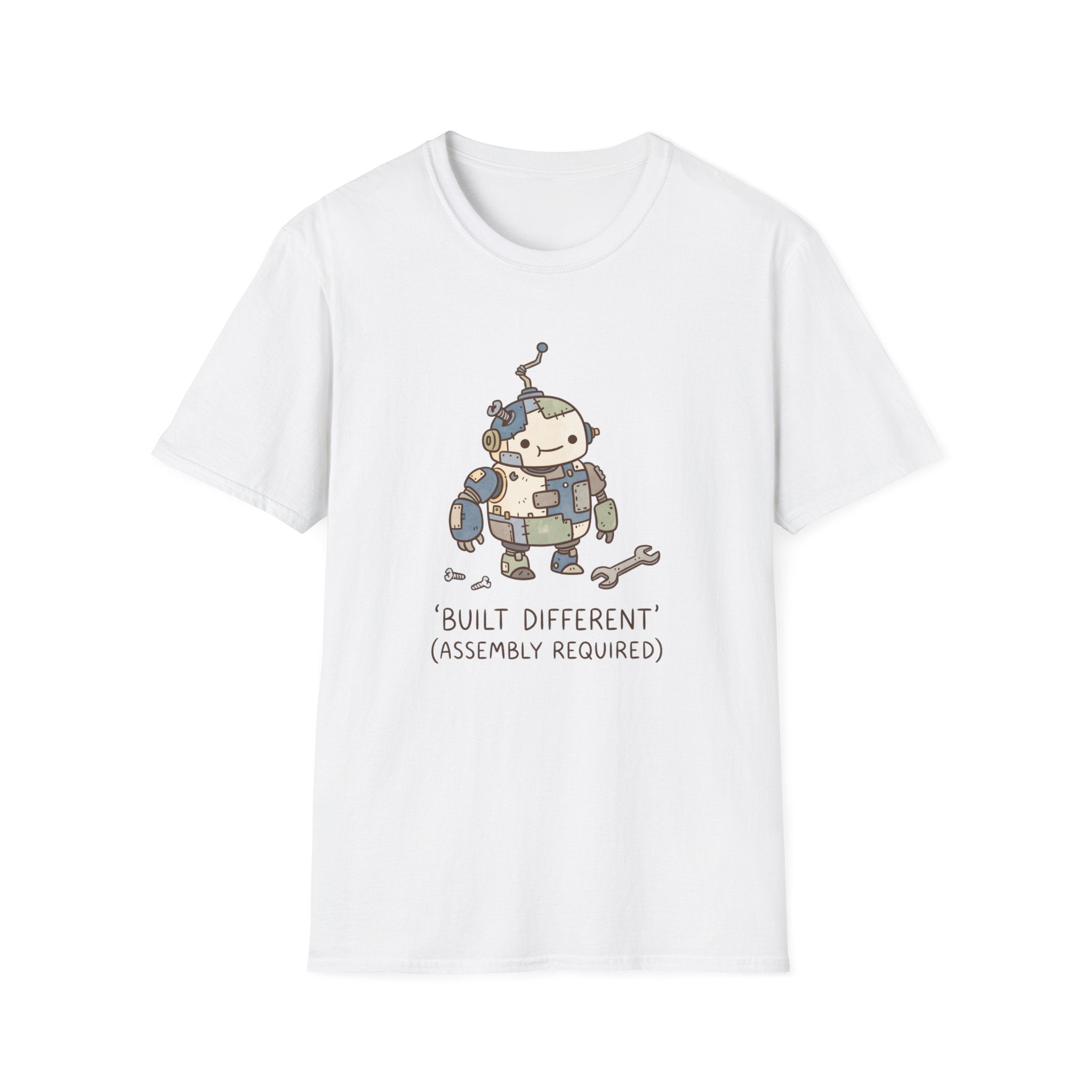 Built Different Robot T-Shirt