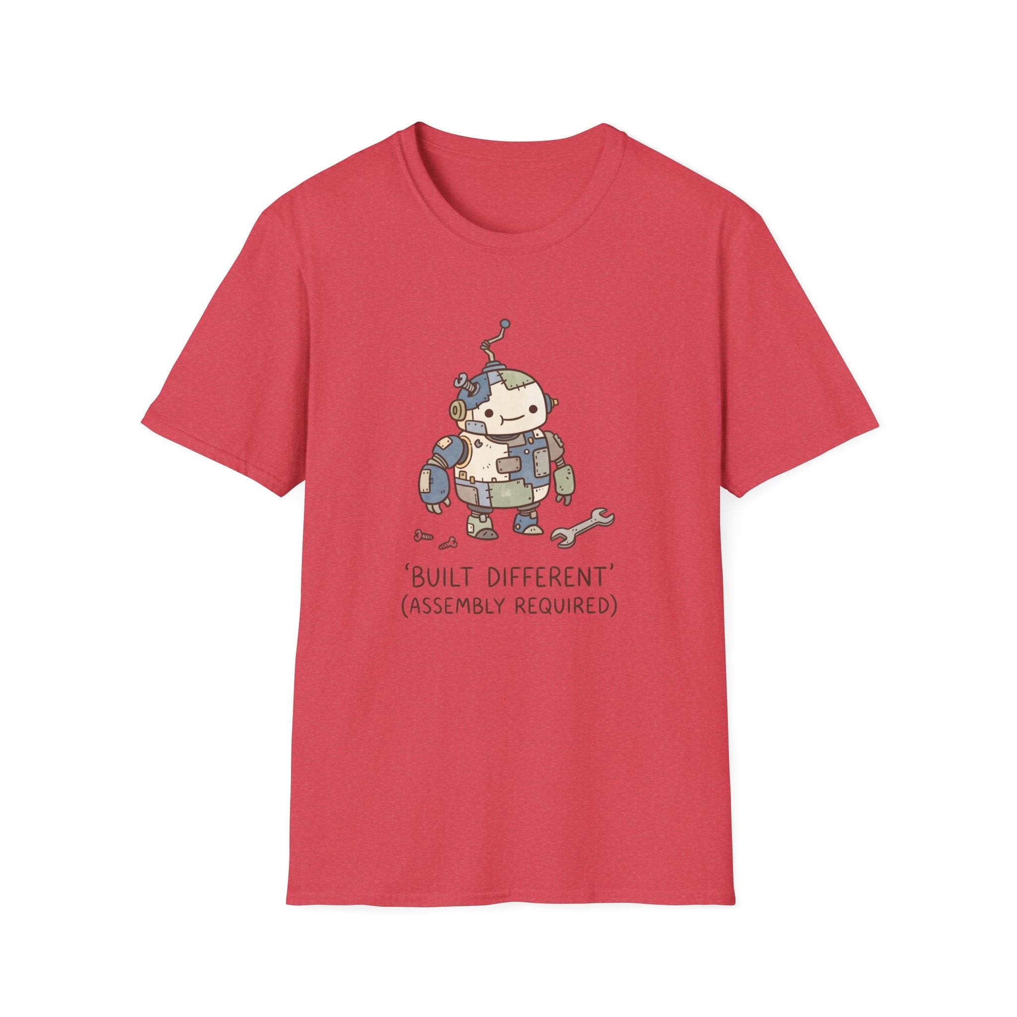 Built Different Robot T-Shirt