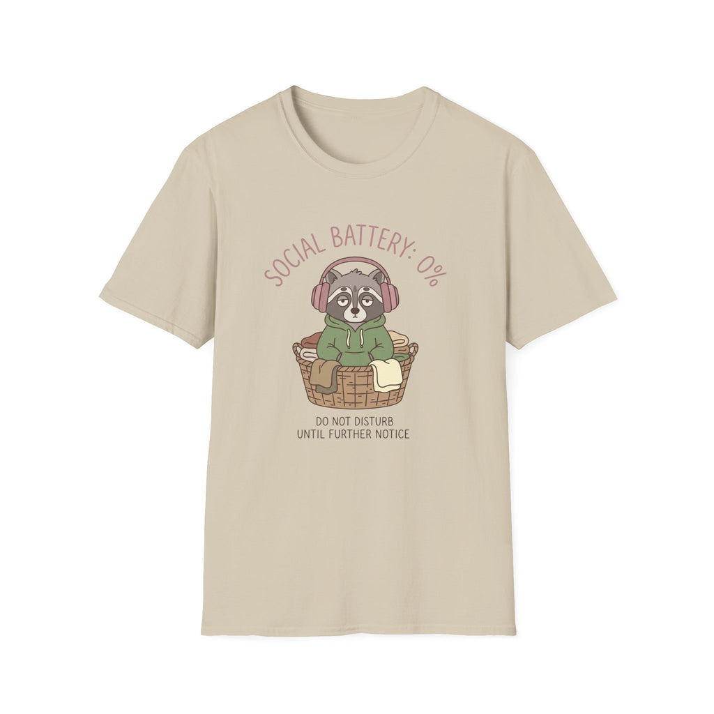 Social Battery 2% T-Shirt