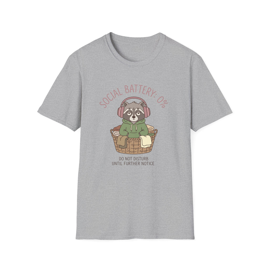Social Battery 2% T-Shirt