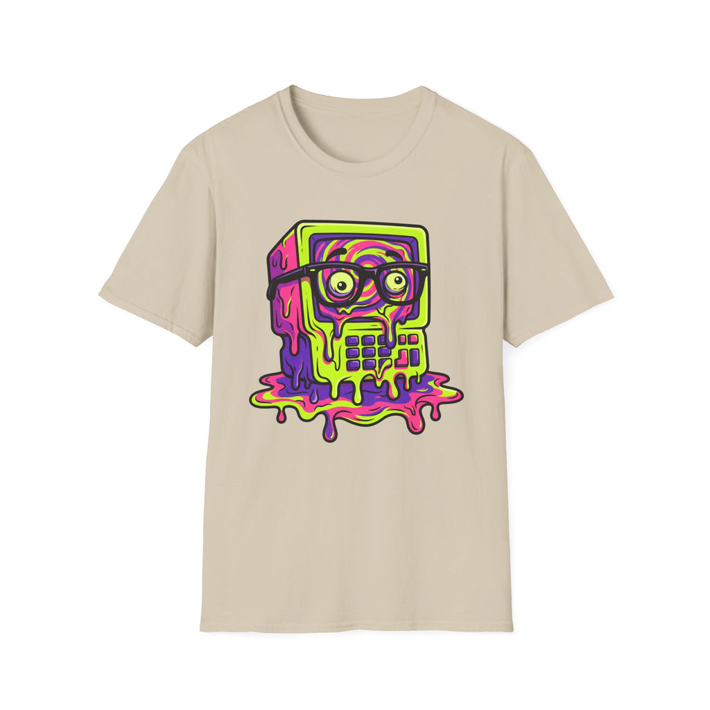 Neon Retro Nerd  T-Shirt