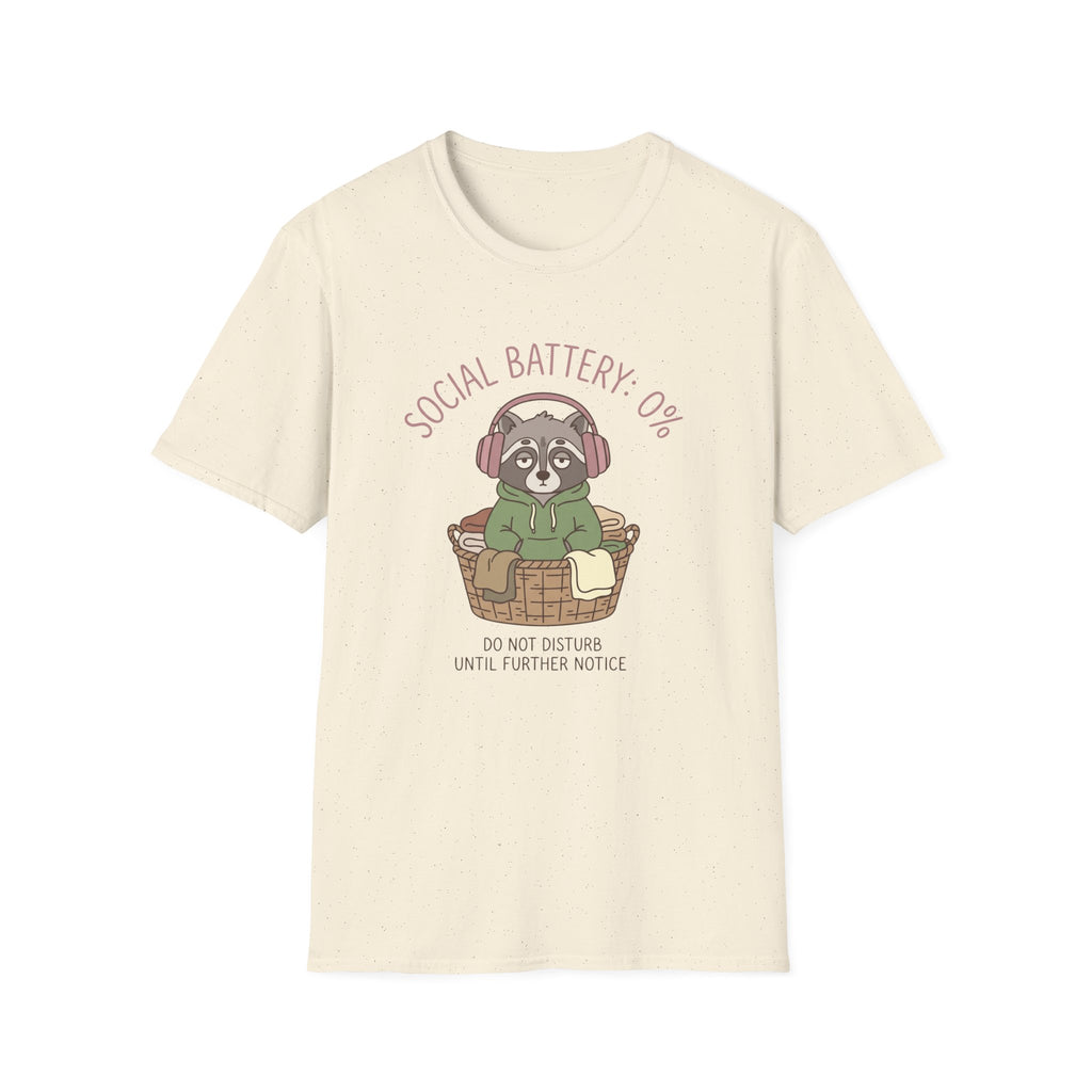 Social Battery 2% T-Shirt