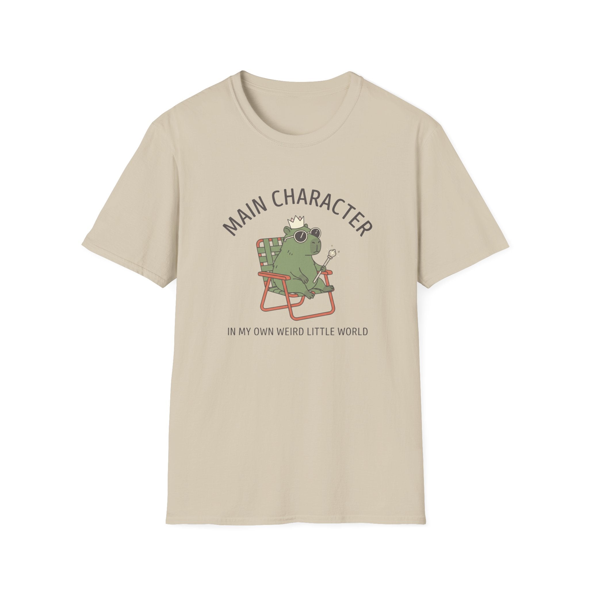 Capybara Main Character Energy T-Shirt