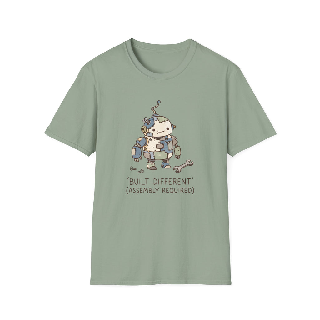 Built Different Robot T-Shirt