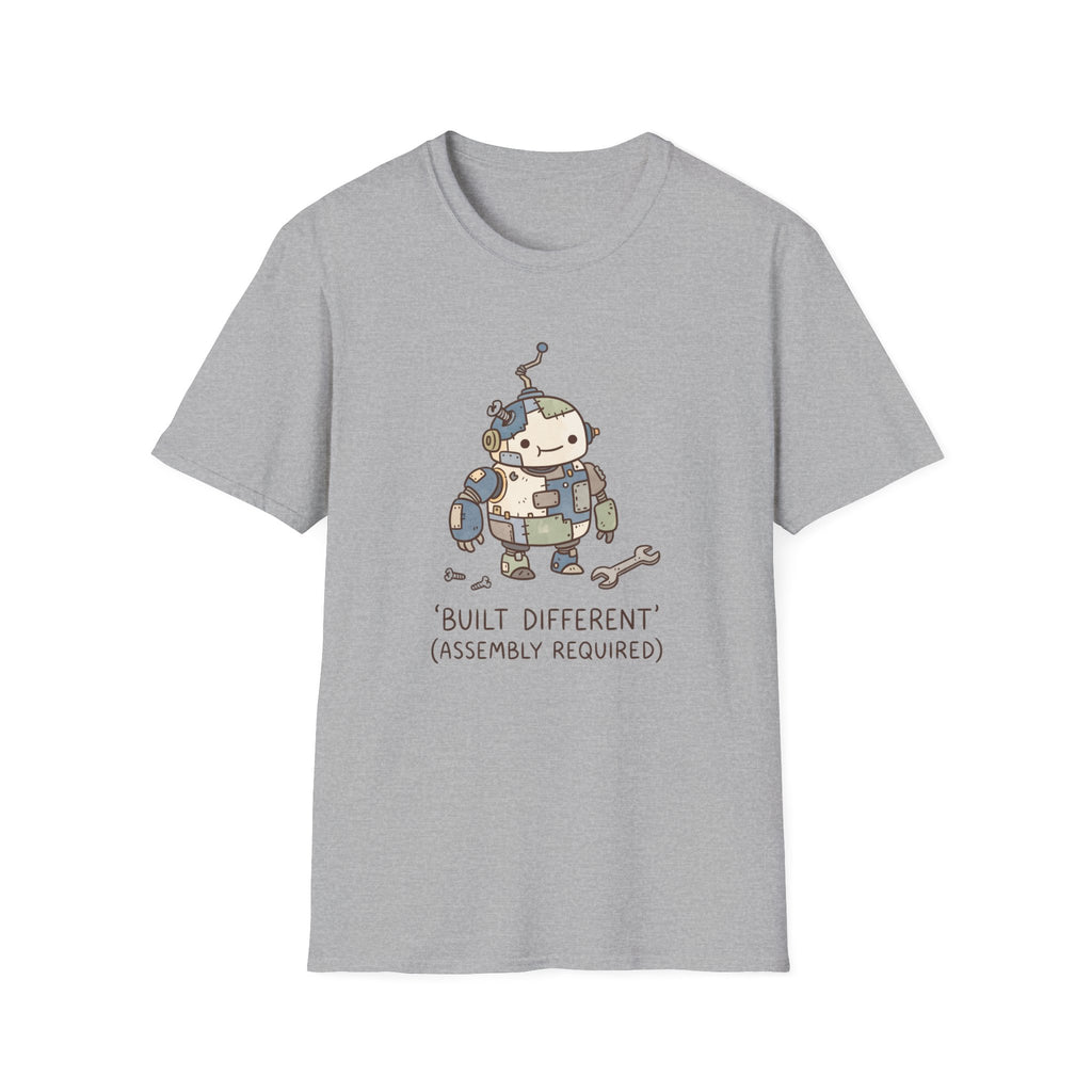 Built Different Robot T-Shirt