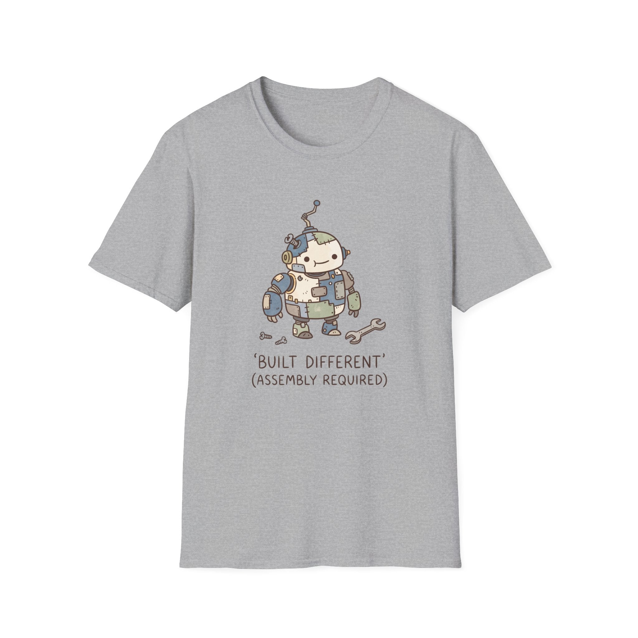 Built Different Robot T-Shirt